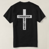 キリスト教騎士テンプラール・ナイトTシャツ Tシャツ (デザイン裏面)