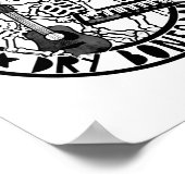 キリスト教骨格エゼキエルとドライボーンバンド聖書 ポスター (角)