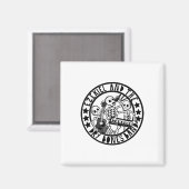 キリスト教骨格エゼキエルとドライボーンバンド聖書 マグネット (正面/裏面)