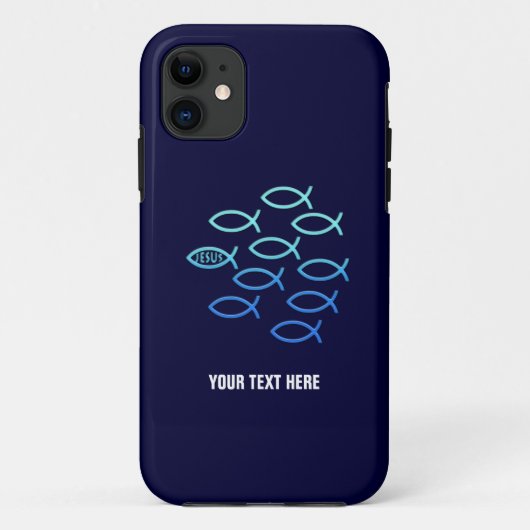 キリスト教魚のシンボル Case-Mate iPhoneケース (裏面)