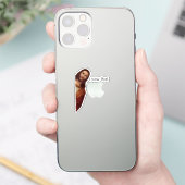 キリスト教 イエス様が見てるよ、見ちゃったね シール (スマートフォン)