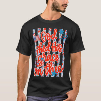 キリスト教 イエス 神の恵み Tシャツ