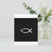 キリスト教 イクチス 魚 ポストカード (スタンド正面)