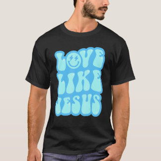 キリスト教 カトリックの神様のように愛する Tシャツ