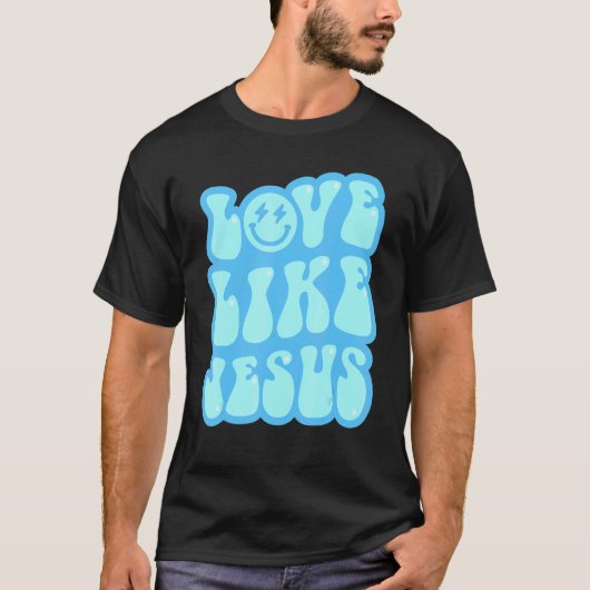 キリスト教 カトリックの神様のように愛する Tシャツ (正面)