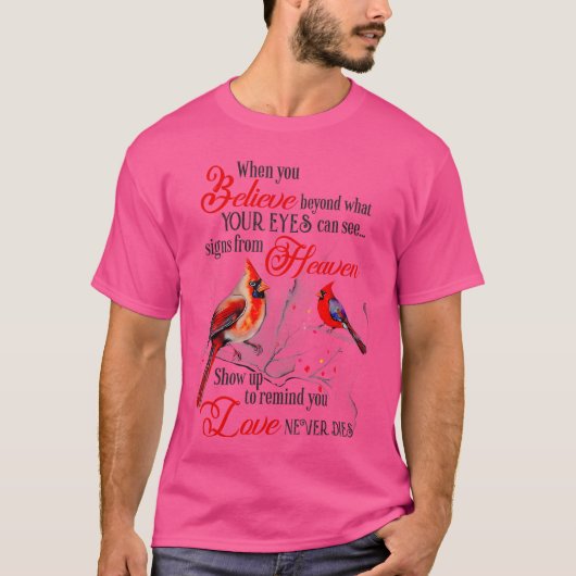 キリスト教 カトリック 宗教 鳥 女性 母 友人 Tシャツ (正面)