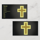 キリスト教-ビジネス 名刺 (正面/裏面)