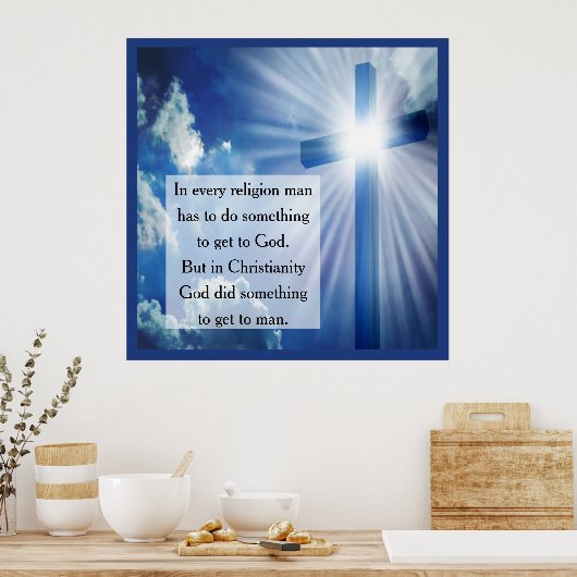 キリスト教 ポスター (キッチン)