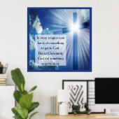 キリスト教 ポスター (ホームオフィス)