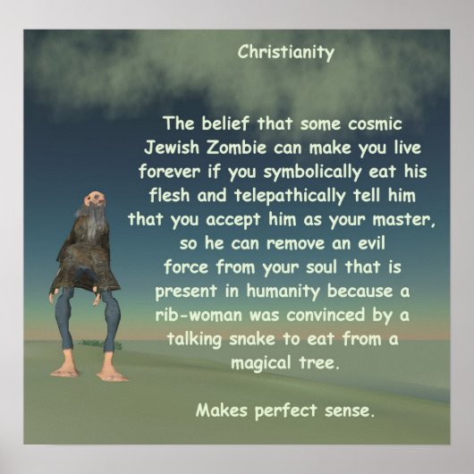 キリスト教 ポスター (正面)