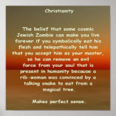 キリスト教 ポスター (正面)