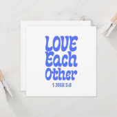 キリスト教 ポストカード キリスト教 結婚記念日 カード (正面/裏面インサイチュ)