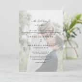 キリスト教 主が私たちを結んだ フォトII 招待状 (スタンド正面)