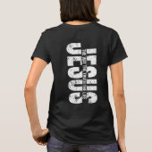 キリスト教 信仰 聖書の言葉 教会 Tシャツ (裏面)