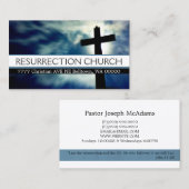 キリスト教、宗教ビジネスカード 名刺 (正面/裏面)
