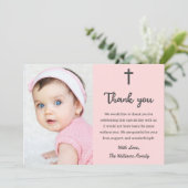 キリスト教 宗教的 洗礼 受洗 領聖餅 サンキューカード (スタンド正面)