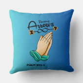 キリスト教 弓を上げる クッション (裏面)