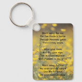 キリスト教 思い出の記念 フォト バーオウル 鳥 キーホルダー (正面)