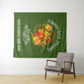 キリスト教 感謝祭 教会 常に感謝する タペストリー (インサイチュ(横))