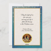 キリスト教 教会 クリスマス キャロル 礼拝 (裏面)