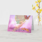 《キリスト教》洗礼式や命名式カード カード (黄色い花)