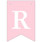 《キリスト教》洗礼式や命名式クロスガールピンク写真 バンティングフラッグ (第3の旗)