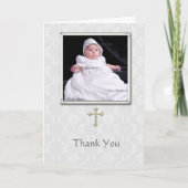 《キリスト教》洗礼式や命名式サンキューカード サンキューカード (正面)