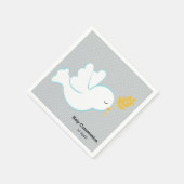 《キリスト教》洗礼式や命名式ドライブ*背景色の選択 スタンダードカクテルナプキン (角)