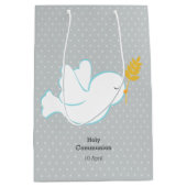 《キリスト教》洗礼式や命名式ドライブ*背景色の選択 ミディアムペーパーバッグ (正面)