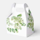 《キリスト教》洗礼式や命名式バプティスボーイガールウォーターカラーグリーンリー フェイバーボックス (裏面サイド)