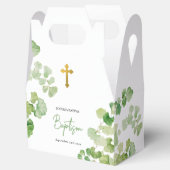 《キリスト教》洗礼式や命名式バプティスボーイガールウォーターカラーグリーンリー フェイバーボックス (オープン)