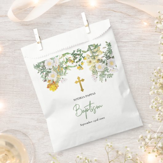 《キリスト教》洗礼式や命名式バプテスプビープボーイガール フェイバーバッグ (クリップ留めされた状態)