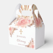 《キリスト教》洗礼式や命名式パンパスグラス赤面フローラクロス フェイバーボックス (裏面サイド)