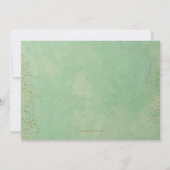 《キリスト教》洗礼式や命名式フォトクロスユーカリ サンキューカード (裏面)