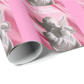 《キリスト教》洗礼式や命名式包装紙 ラッピングペーパー (ロールコーナー)