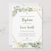 《キリスト教》洗礼式や命名式招待状バプティスカード 招待状 (正面)