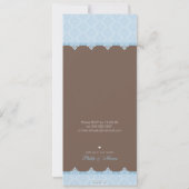 《キリスト教》洗礼式や命名式招待状::ああ美しい2P 招待状 (裏面)