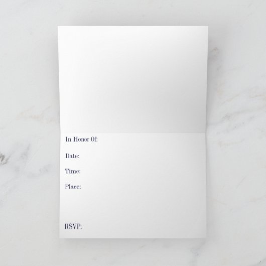 《キリスト教》洗礼式や命名式招待状-男の赤ちゃん下へスクロール 招待状 (内部)