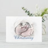 《キリスト教》洗礼式や命名式招待 招待状 (スタンド正面)