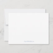 《キリスト教》洗礼式や命名式用スクロール男の赤ちゃん 招待状 (裏面)