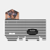 《キリスト教》洗礼式や命名式1セクションカスタムフォトストライプー フェイバーボックス (折り畳みなし)