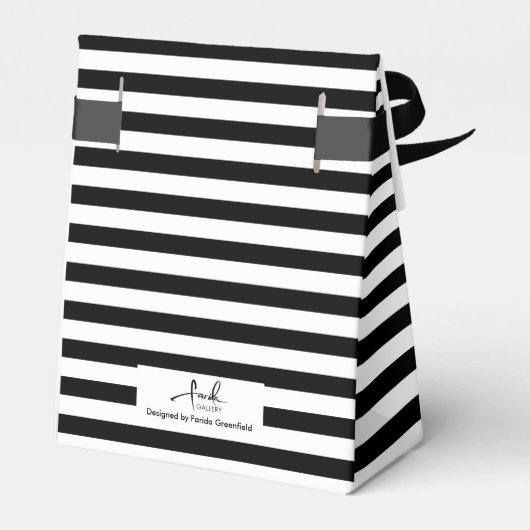 《キリスト教》洗礼式や命名式3セクショカスタムン写真ストライプ フェイバーボックス (裏面サイド)