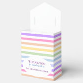 《キリスト教》洗礼式や命名式3セクションカスタムフォトレインボー フェイバーボックス (オープン)