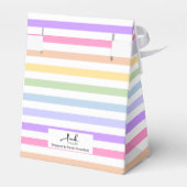 《キリスト教》洗礼式や命名式3セクションカスタムフォトレインボー フェイバーボックス (裏面サイド)