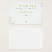 《キリスト教》洗礼式や命名式・カードに参加していただき、ありがとうございます (正面&裏面)