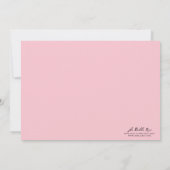 《キリスト教》洗礼式や命名式/バプテスマ招待状 – パーソナライズ 招待状 (裏面)