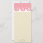 《キリスト教》洗礼式や命名式/バプテスマ招待状 – パーソナライズ 招待状 (裏面)