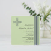 《キリスト教》洗礼式や命名式/バプテスマ招待状 – パーソナライズ 招待状 (スタンド正面)
