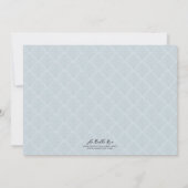 《キリスト教》洗礼式や命名式/バプテスマ招待状 – パーソナライズ 招待状 (裏面)