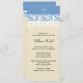 《キリスト教》洗礼式や命名式/バプテスマ招待状 – パーソナライズ 招待状 (正面/裏面)